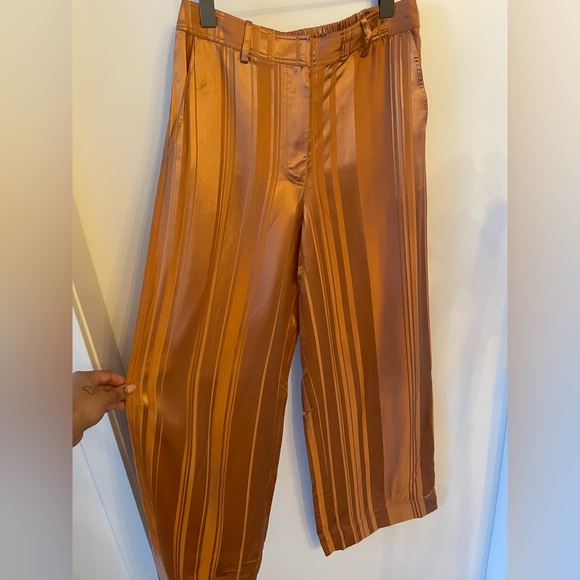 “Toasted Nut” wide leg dress pants - Picture 3 of 5